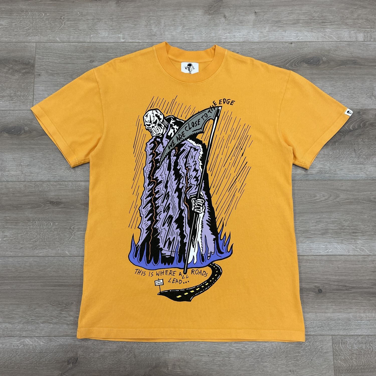 2022 Warren Lotas The Edge Tee Large Orange All Roads Lead