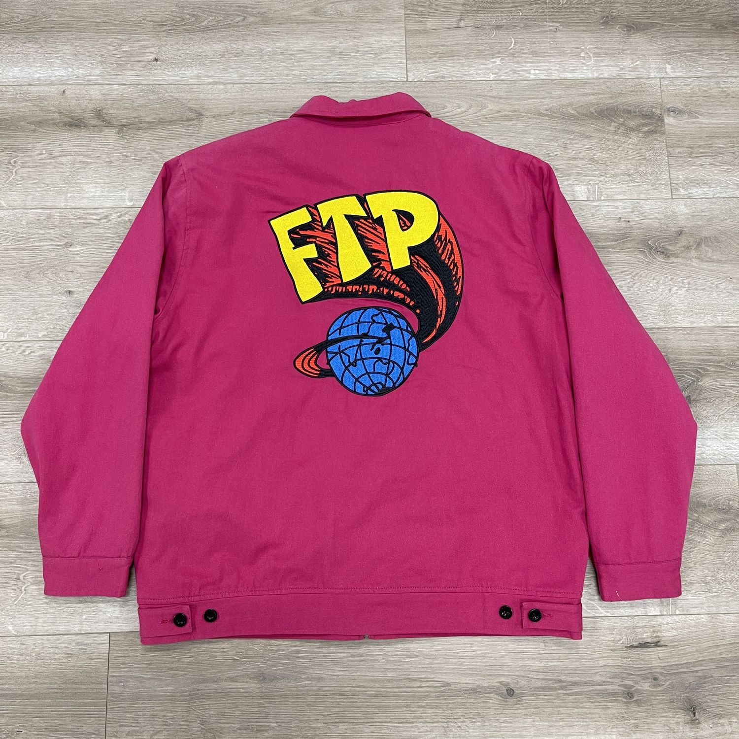 FTP Domination Work Jacket Fuchsia