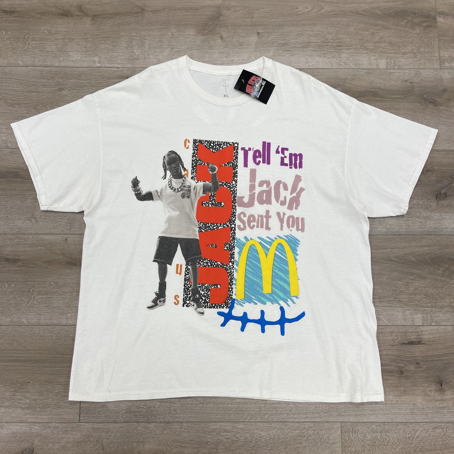 Travis Scott Mcdonalds Tee Cactus Jack