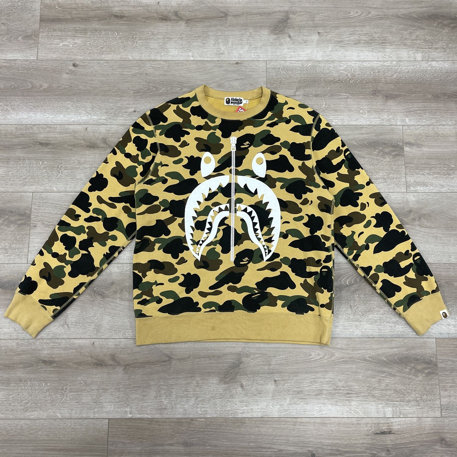 BAPE Crewneck Sharkface Camo