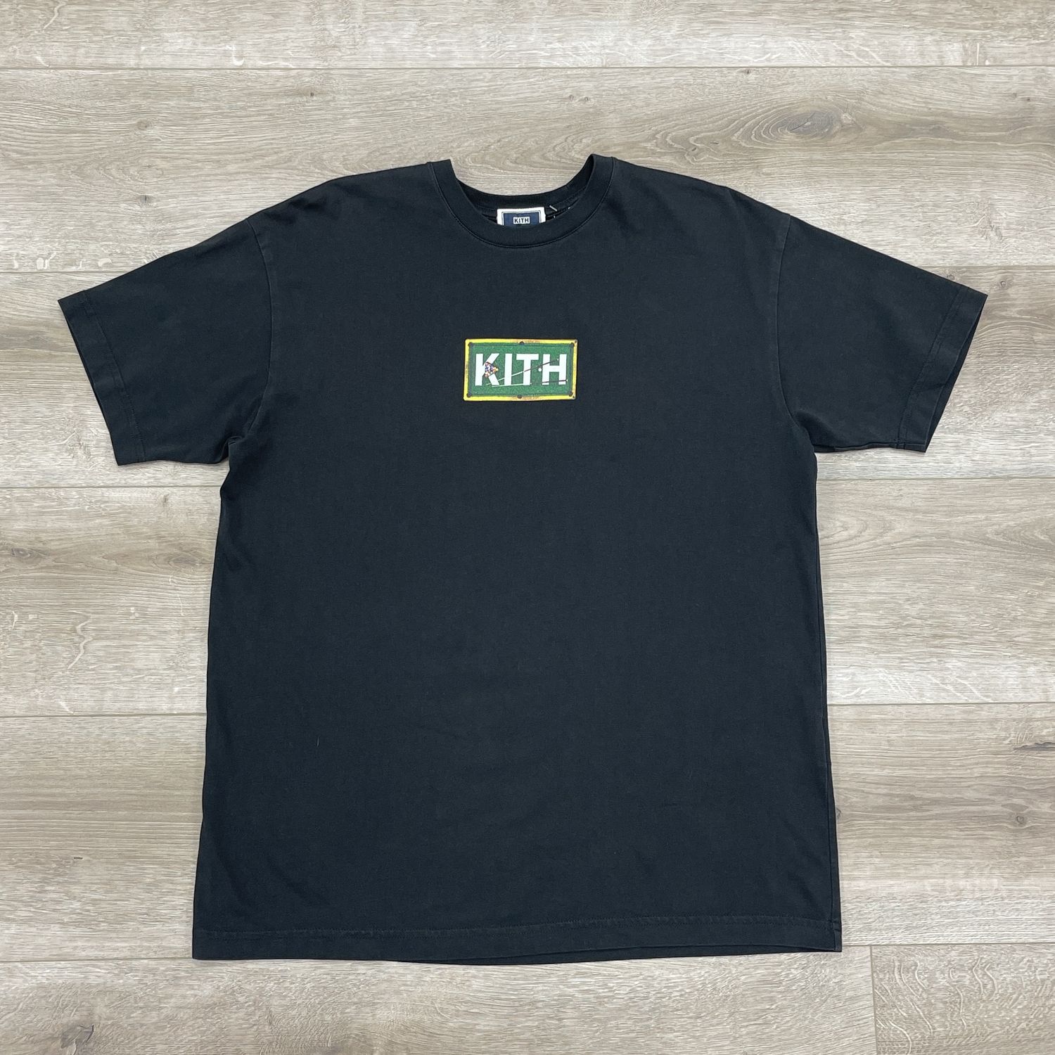 Kith Billiards Classic Logo Tee Black