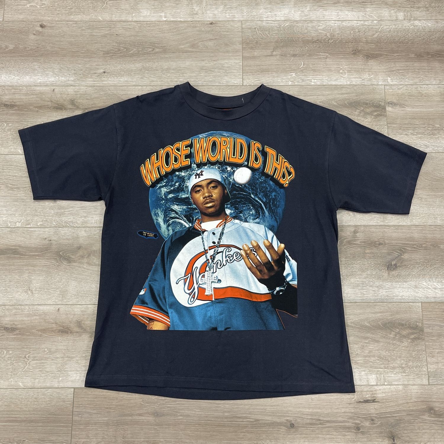 Marino Morwood Nas The World Is Yours T-shirt