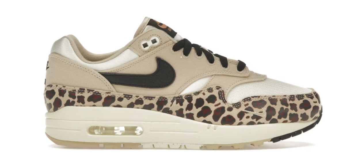 Nike Air Max 1 &#39;87 Sesame Leopard (W) - Brand New