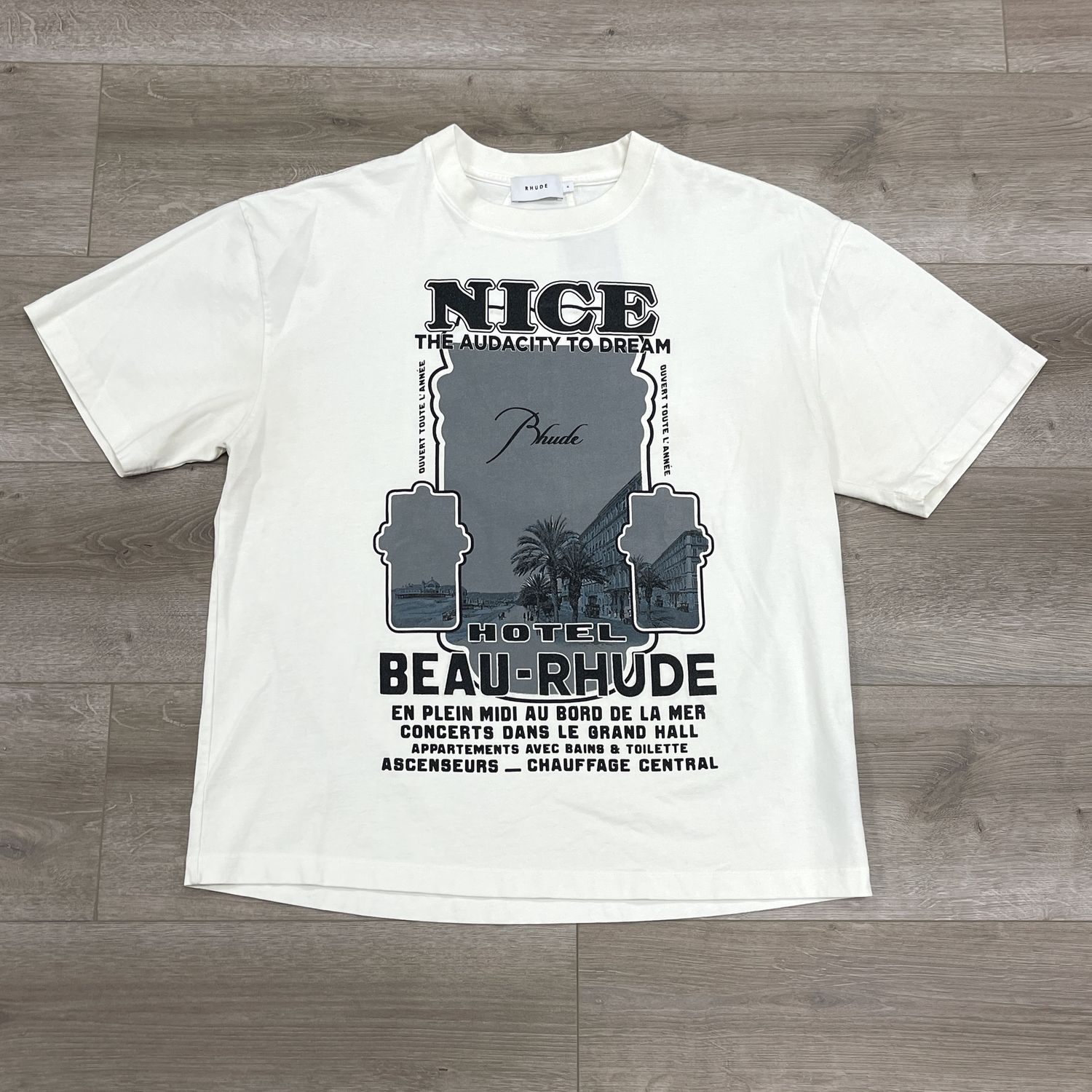 Rhude Nice Shirt White SS21 M