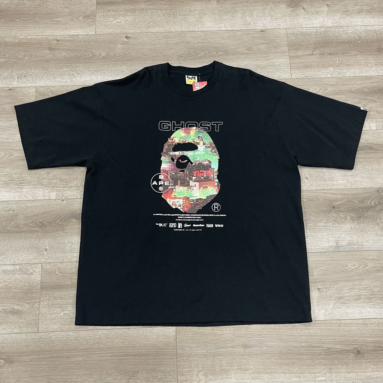 SS21 BAPE A Bathing Ape Ghost Relaxed T-Shirt