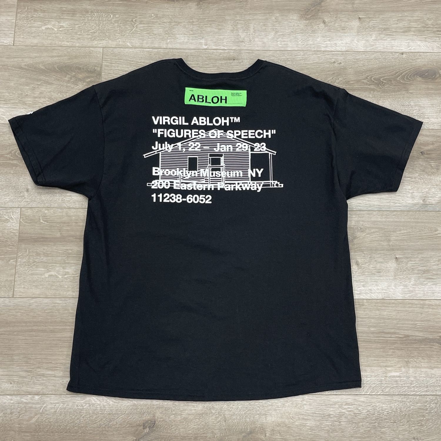SS22 Virgil Abloh Brooklyn Museum Gymnastics Art Institute T-shirt
