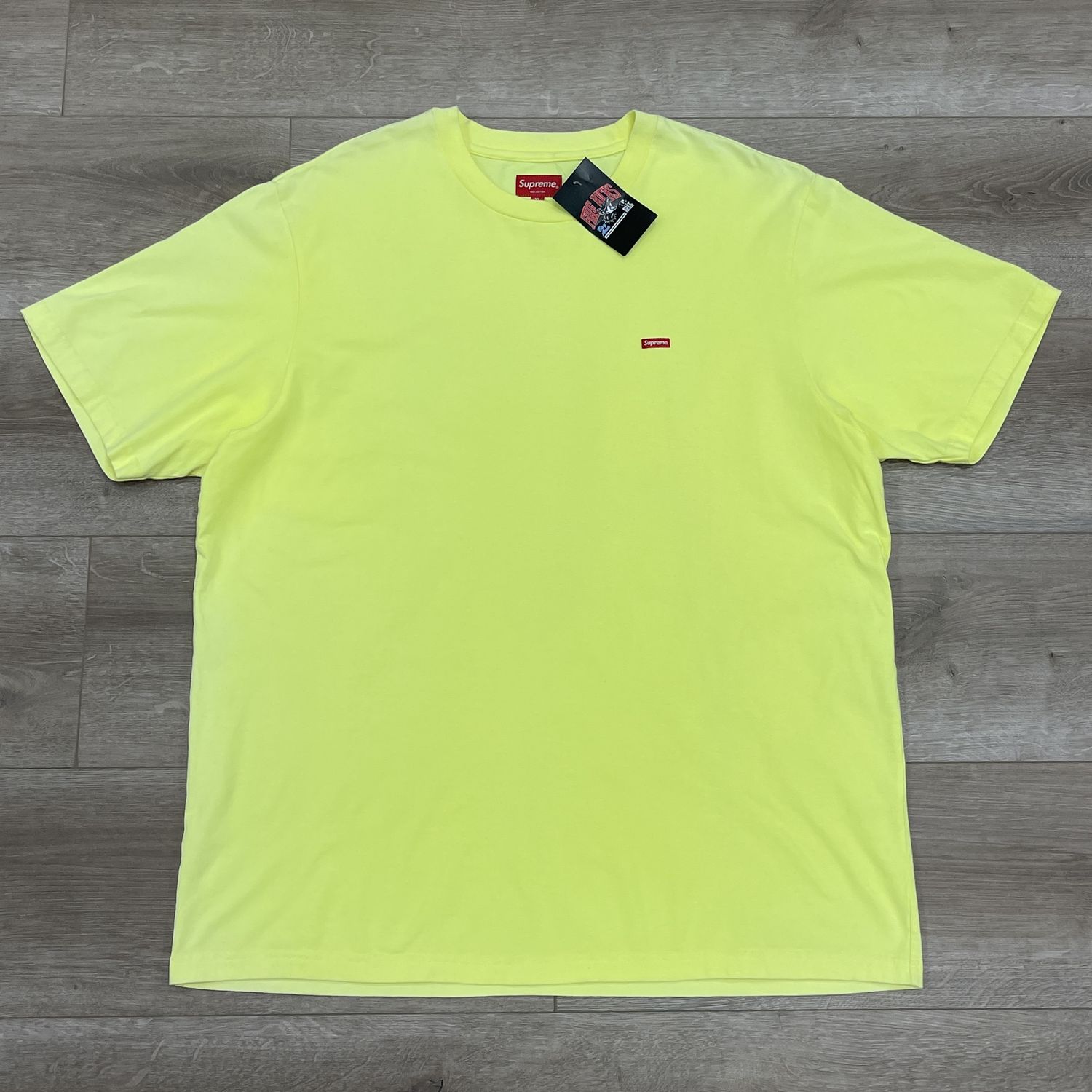 FW20 Supreme Small Box Logo Yellow