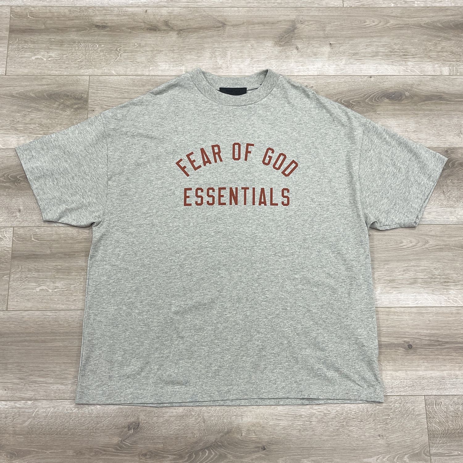Essentials Jersey Crewneck Tee Grey
