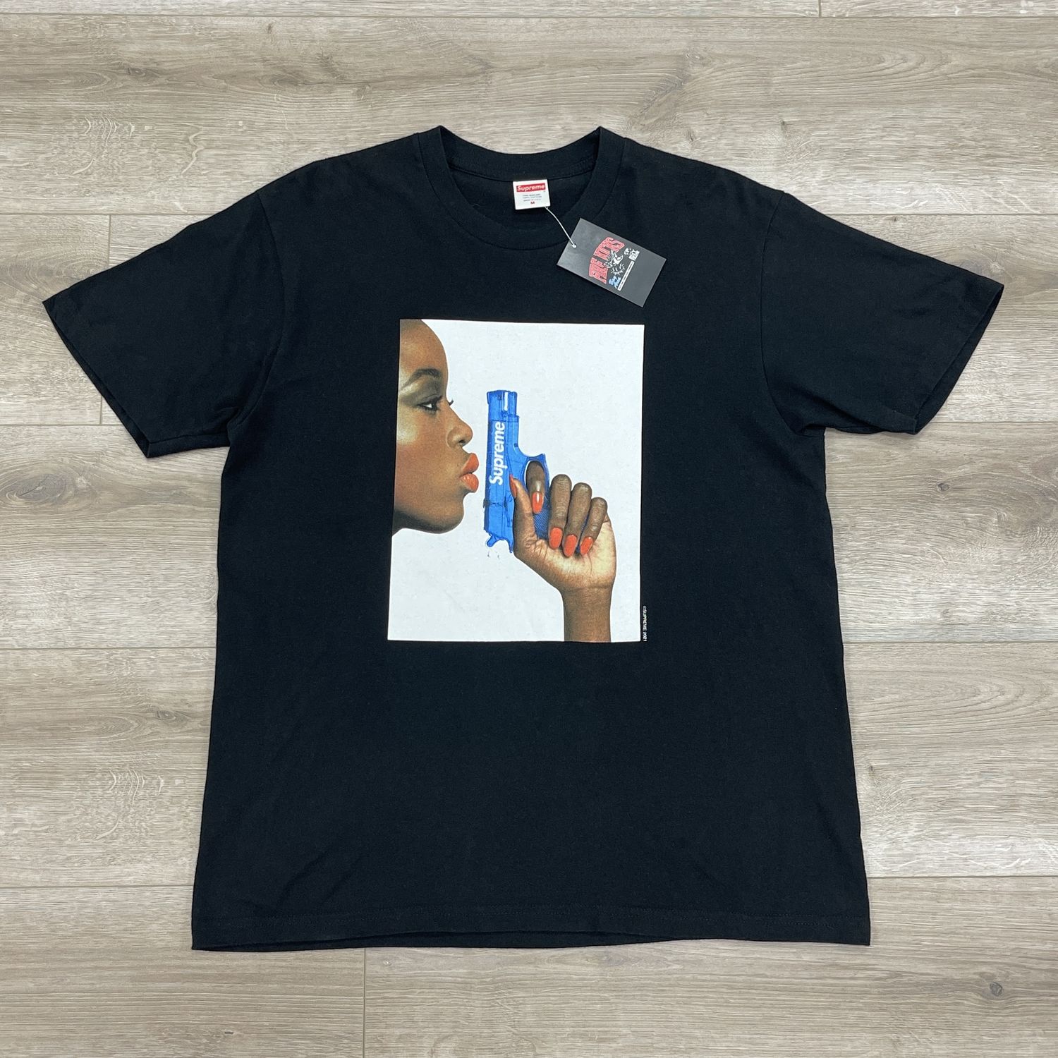 Supreme Water Pistol Tee Blue