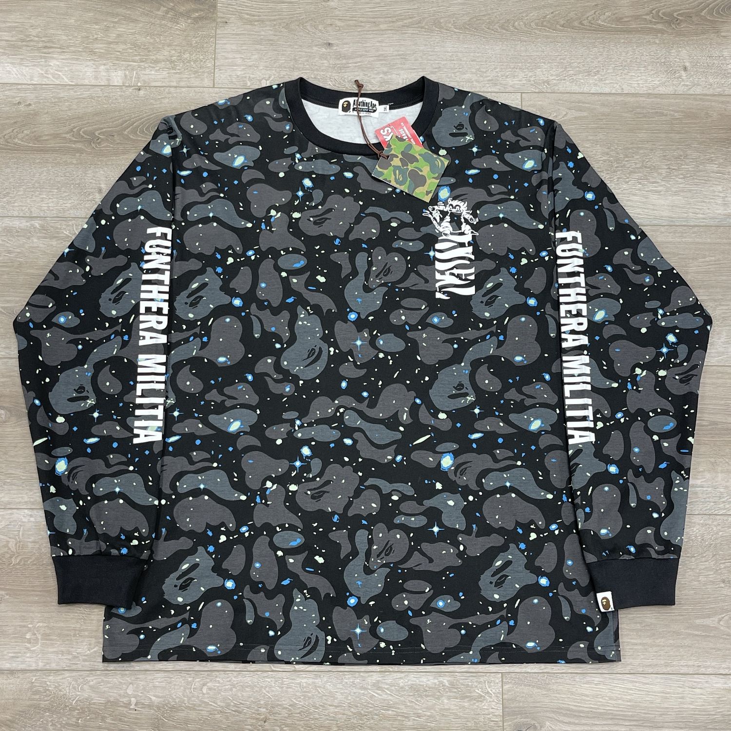 Space Camo Tiger L/S Tee
