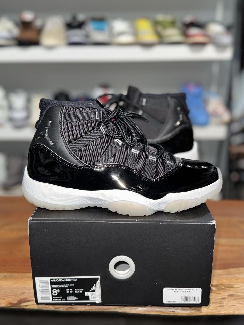 Jordan 11 Retro Jubilee 25th Anniversary - Pre-Owned, Shoe Size: US M 8.5, Product Condition: Pre-Owned