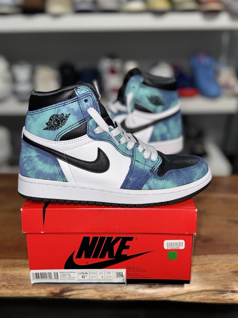 Jordan 1 Retro High Tie Dye (W) - Pre-Owned, Shoe Size: US W 6.5, Product Condition: Pre-Owned