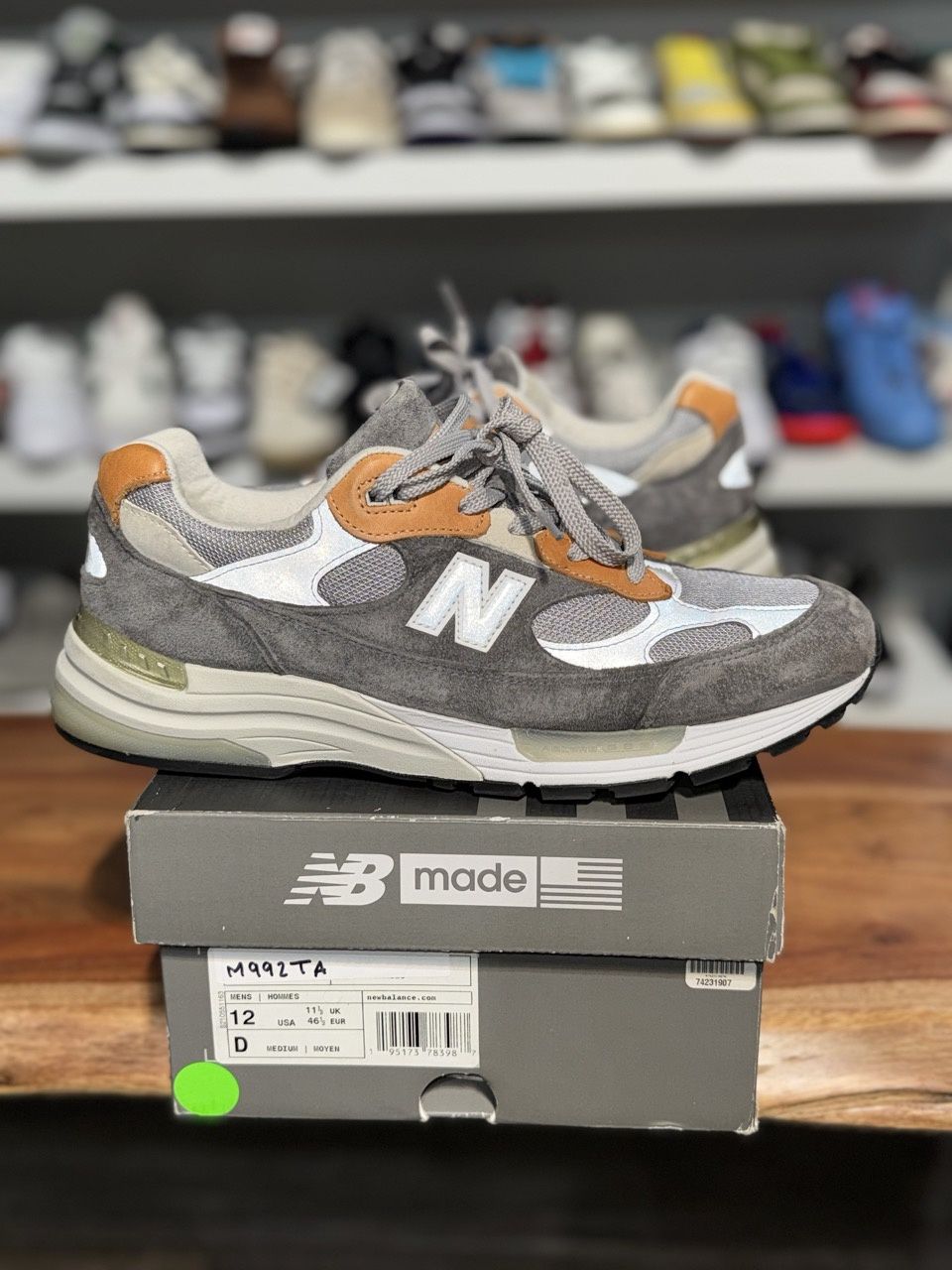 New Balance 992 Todd Snyder 10th Anniversary - Pre-Owned, Shoe Size: US M 12, Product Condition: Pre-Owned