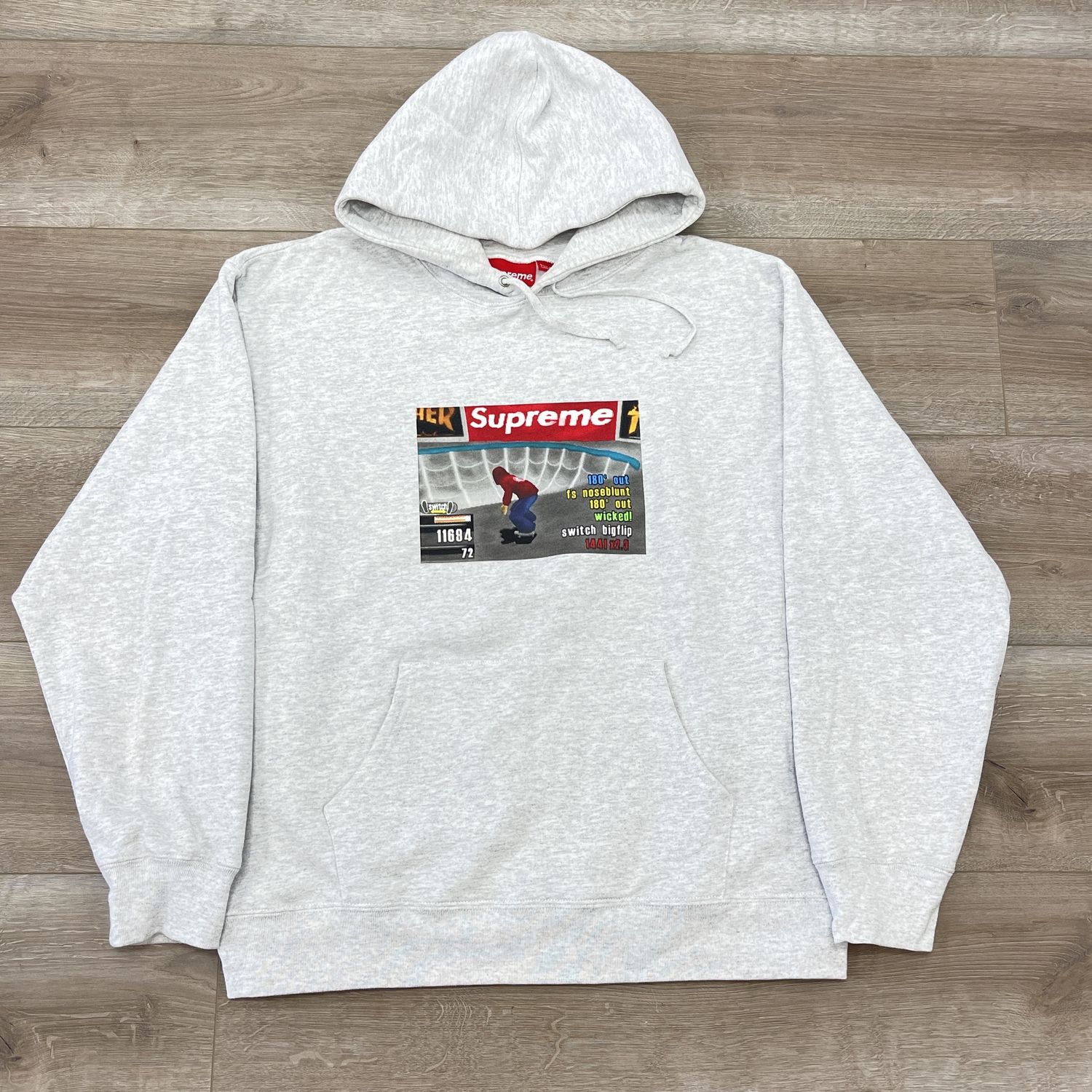 FW21 Supreme Thrasher Hooded Sweatshirt Large Pre-Owned