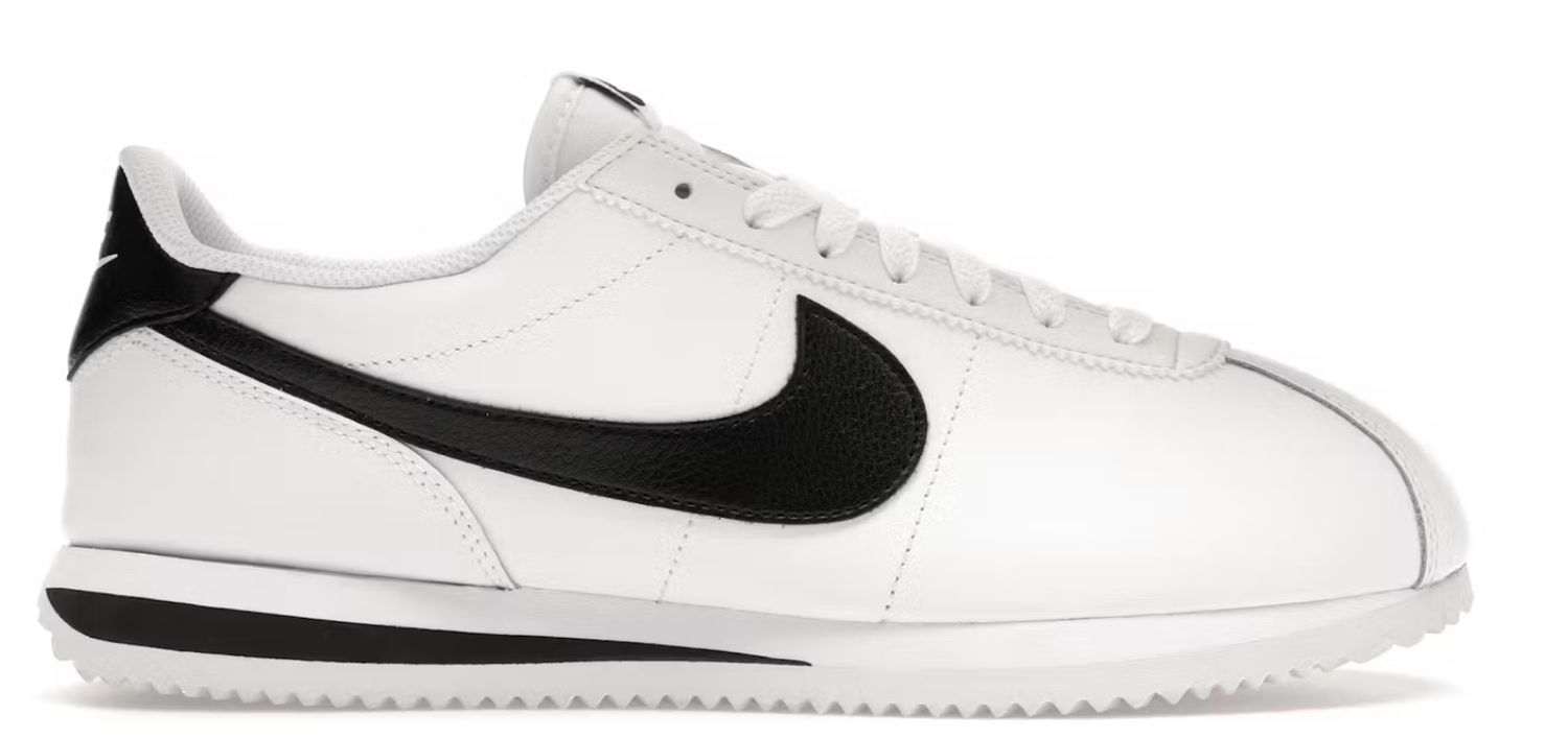 Nike Cortez White Black - New