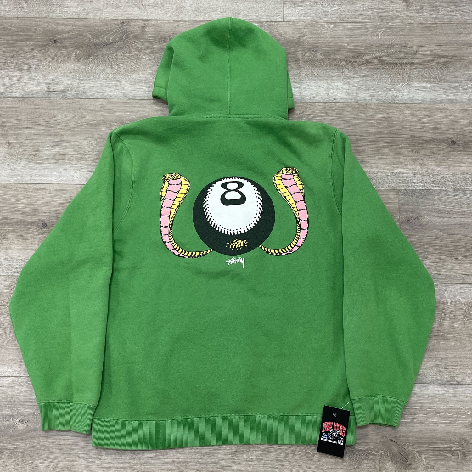 Stussy Cobra 8 Hoodie size Large Pre-Owned