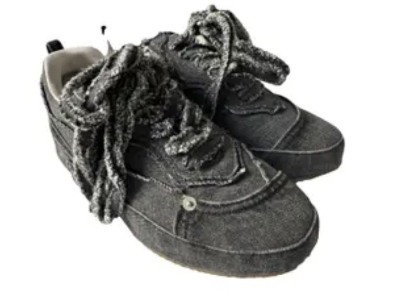 Loewe black denim sneakers - Brand New