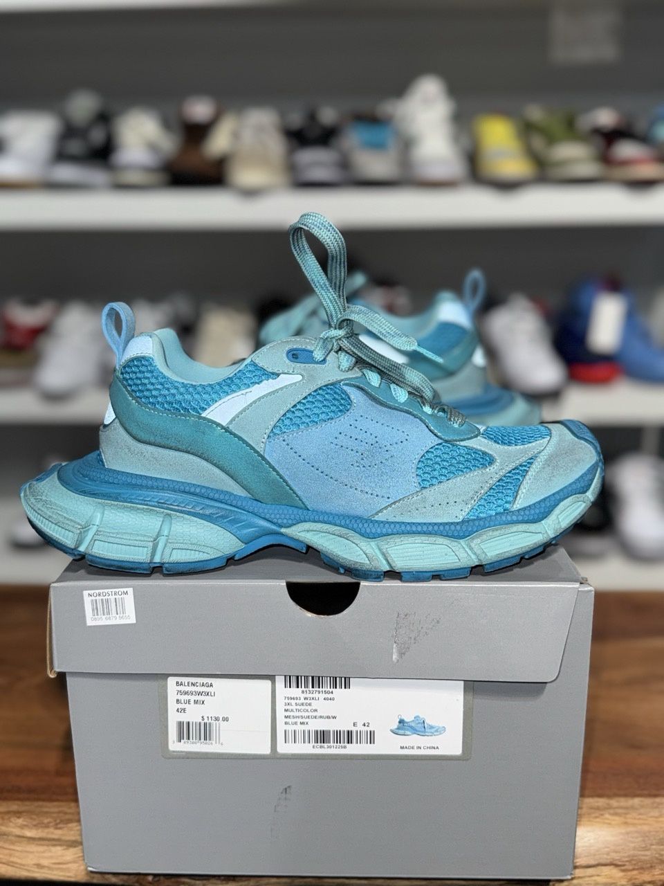 Balenciaga 3XL Blue - Brand New, Shoe Size: US M 9
