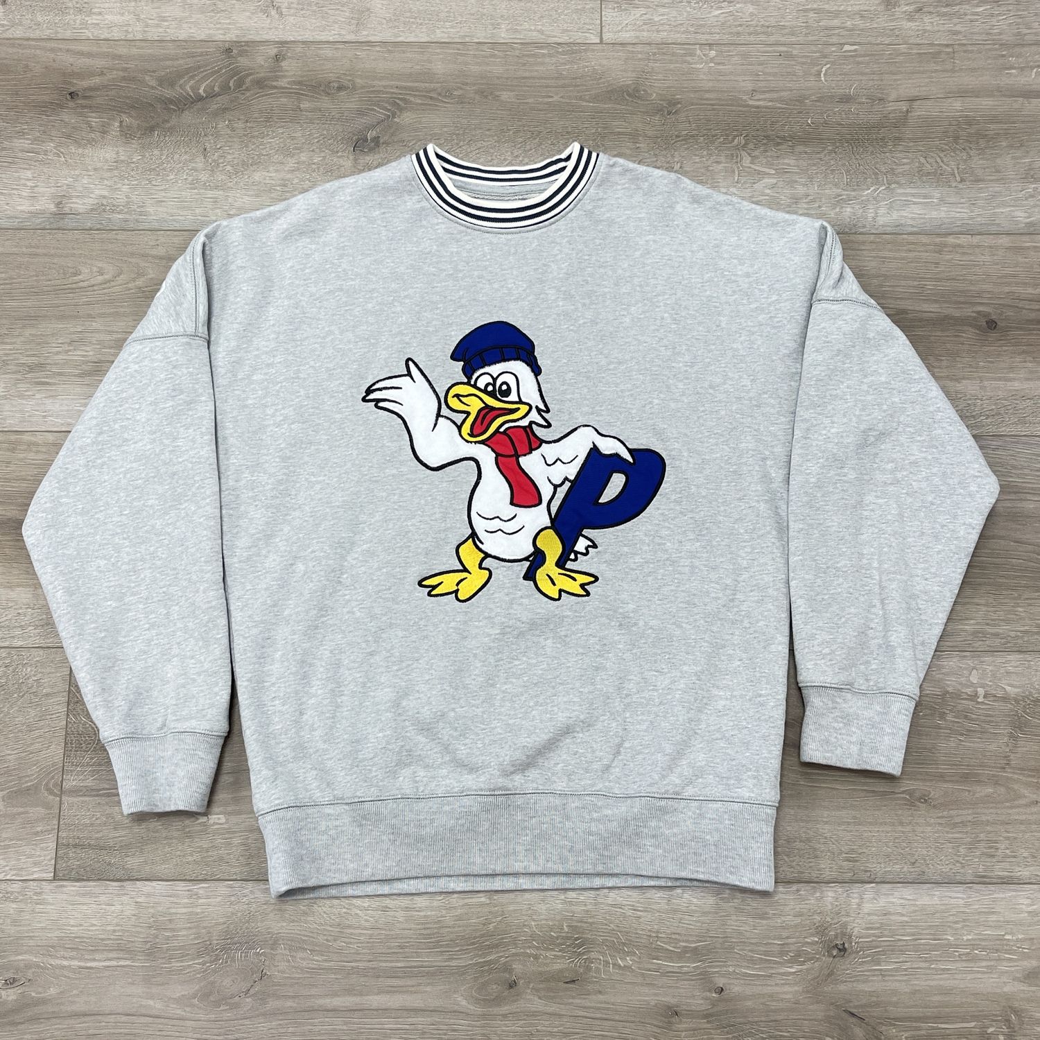 Palace Chilly Duck Out Drop Shoulder Sweater Size Medium