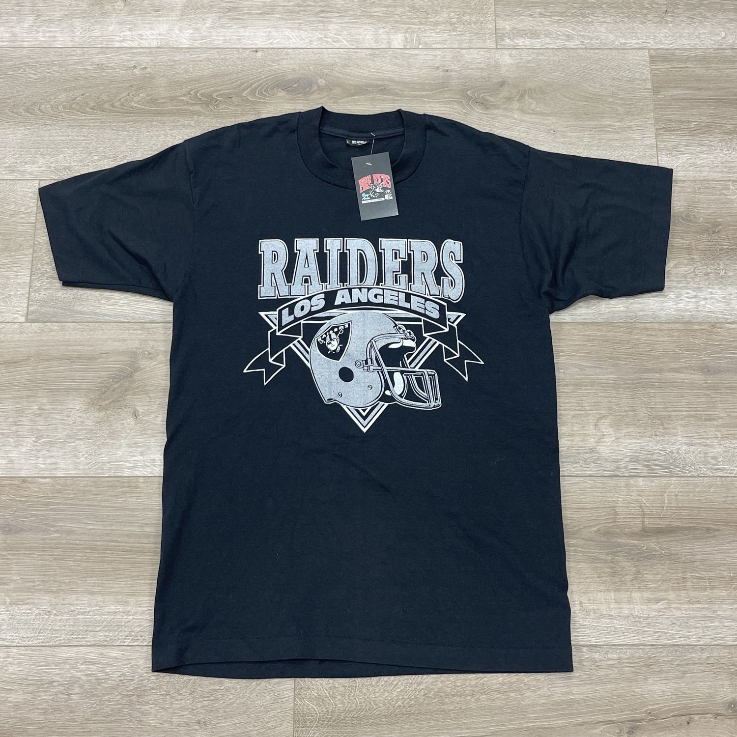 Vintage 90s Los Angeles Raiders Tee Size Large Pre-Owned