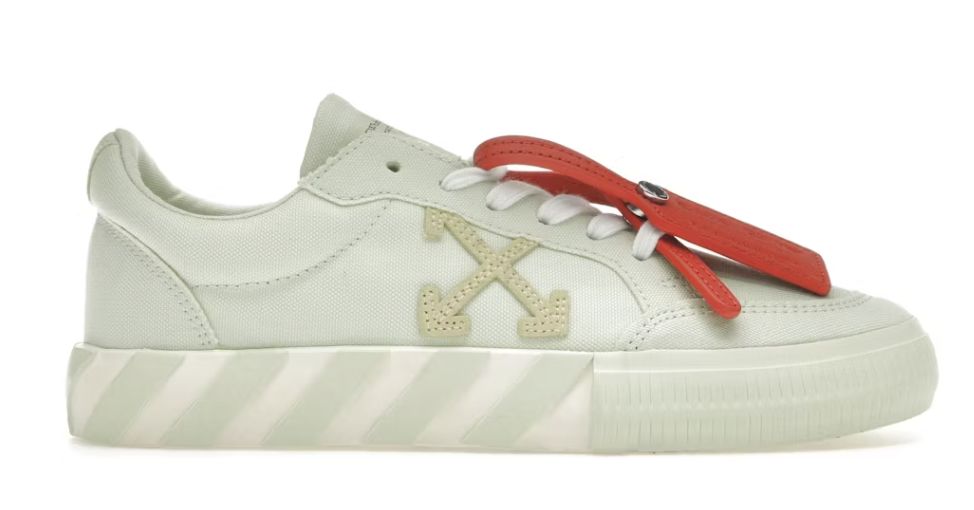 OFF-WHITE Vulc Low Mint Light Yellow - Brand New
