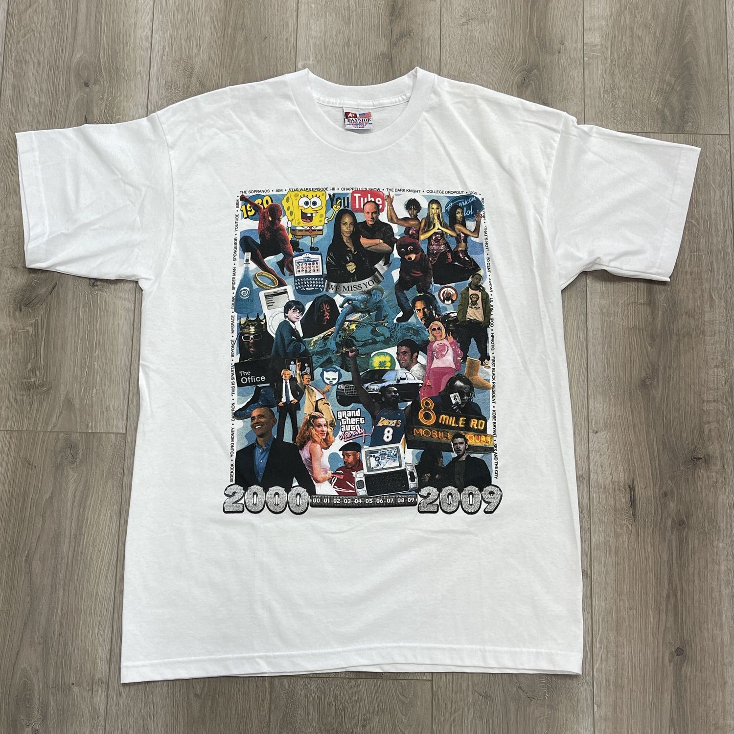 2000-2009 decade modern bootleg Tee Size XL New