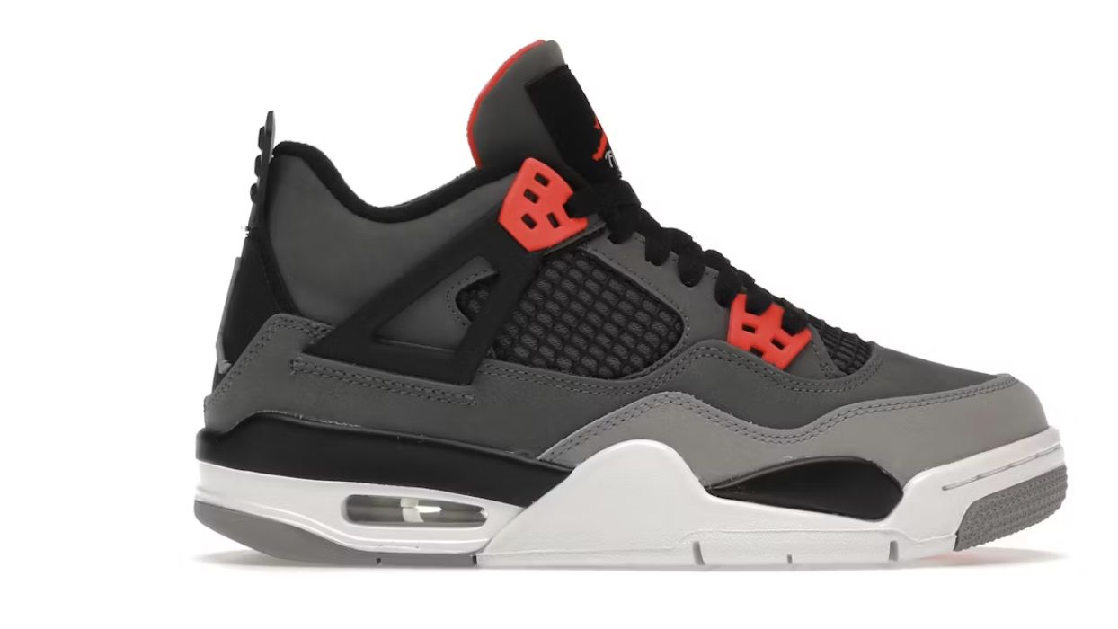 Jordan 4 Retro Infrared (GS) - Brand New