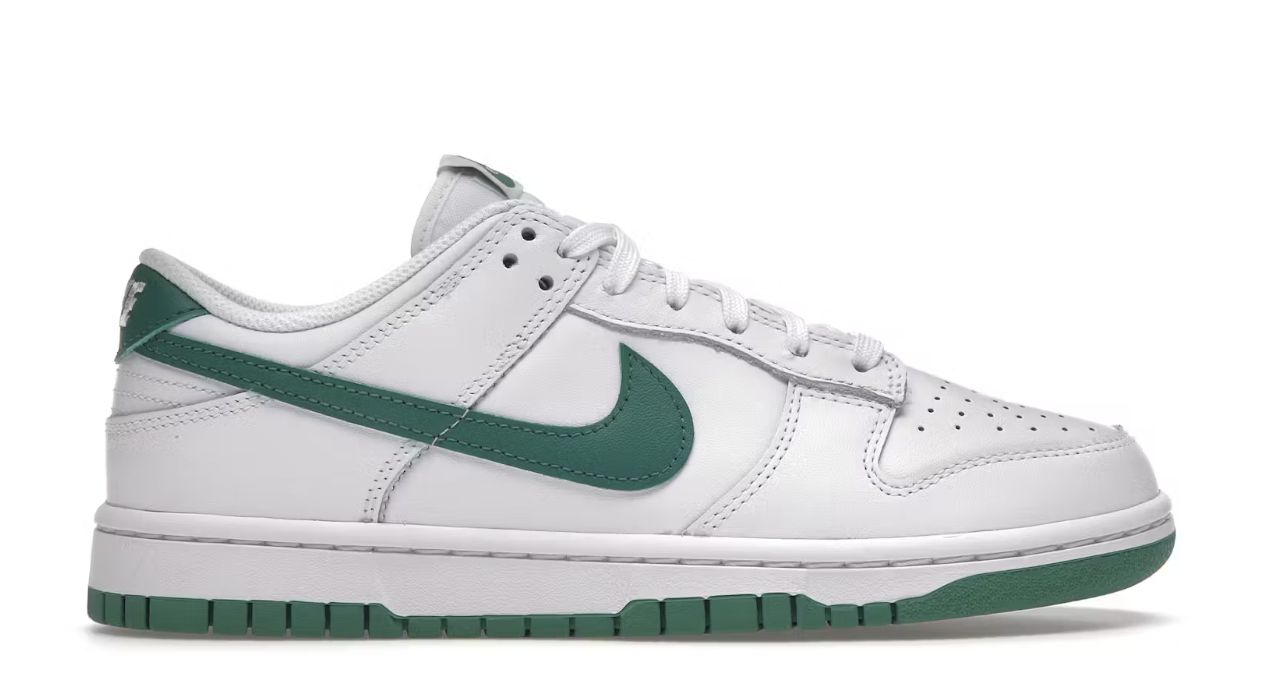 Nike Dunk Low White Green Noise (W) • New