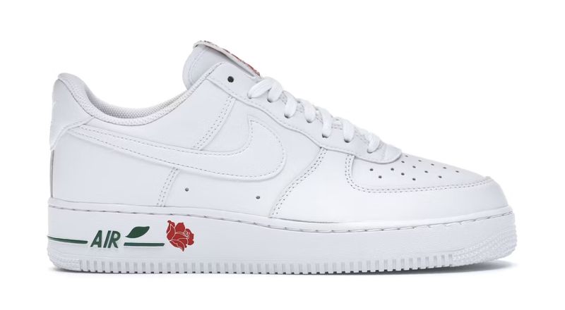 Nike Air Force 1 Low Rose White • New
