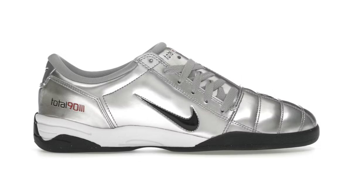 Nike Total 90 3 SP Metallic Silver Black • New
