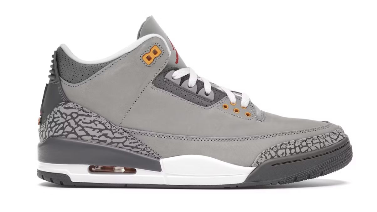 Jordan 3 Retro Cool Grey (2021) - Pre-Owned, Shoe Size: US M 10, Product Condition: Pre-Owned