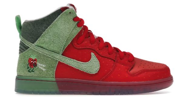 Nike SB Dunk High Strawberry Cough - New