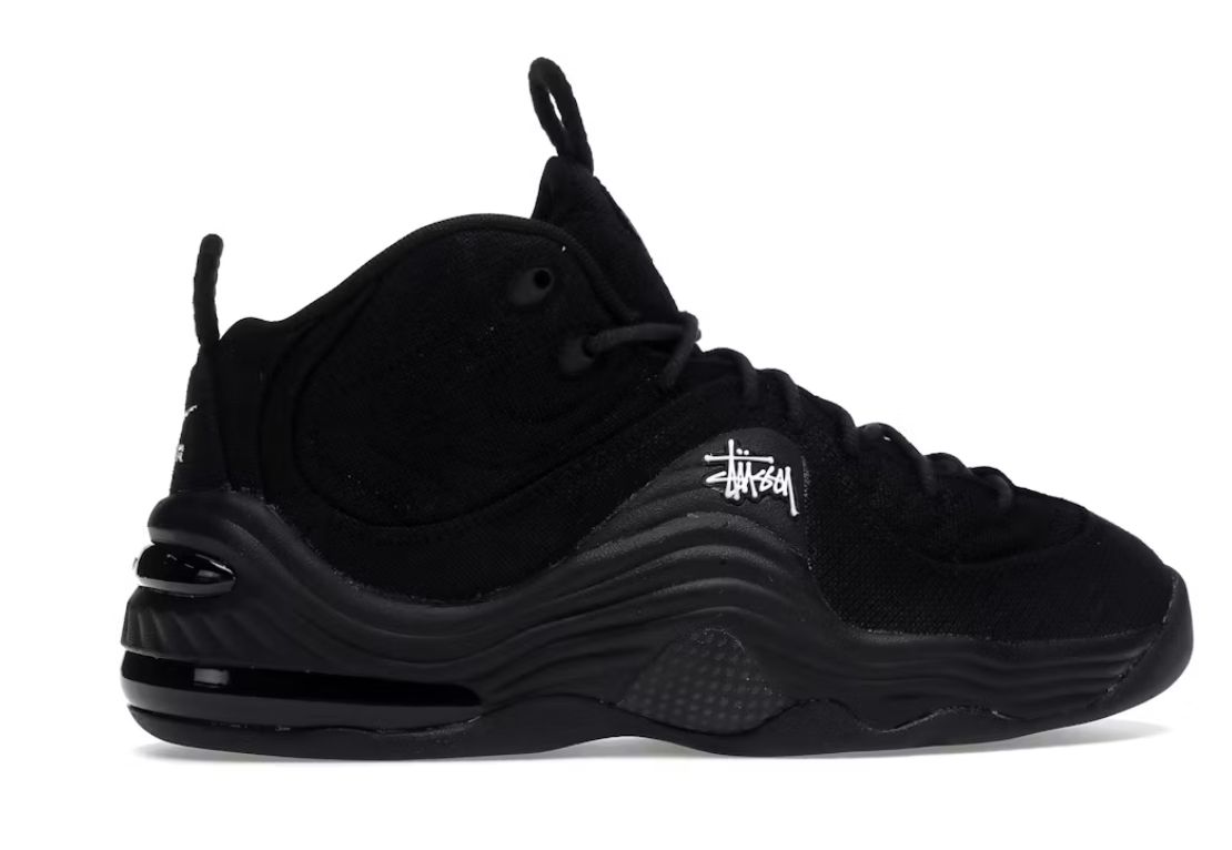 Nike Air Penny 2 Stussy Black • Pre-Owned