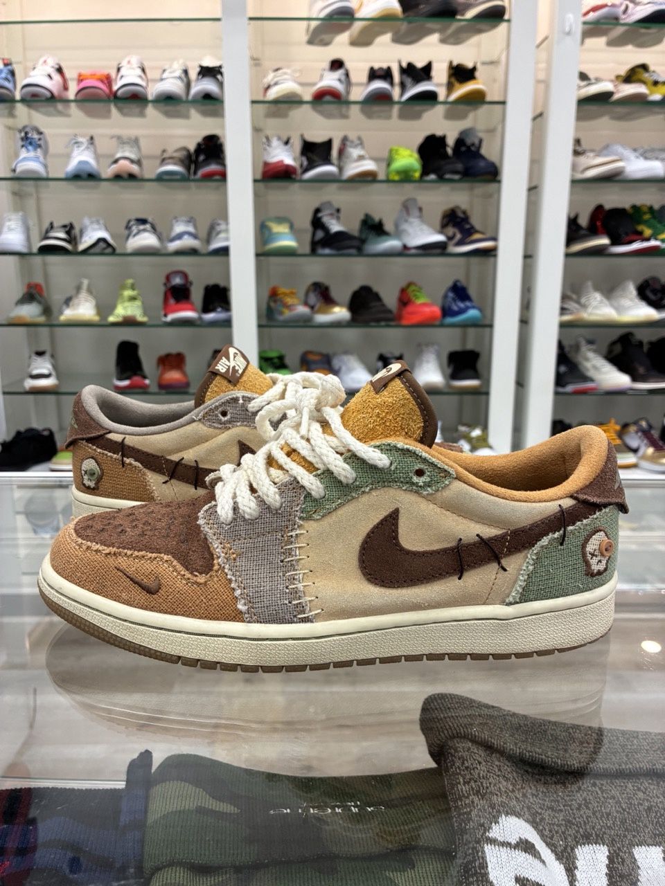 Jordan 1 Retro Low OG Zion Williamson Voodoon • Pre-Owned, Shoe Size: US M 8.5, Product Condition: Pre-Owned
