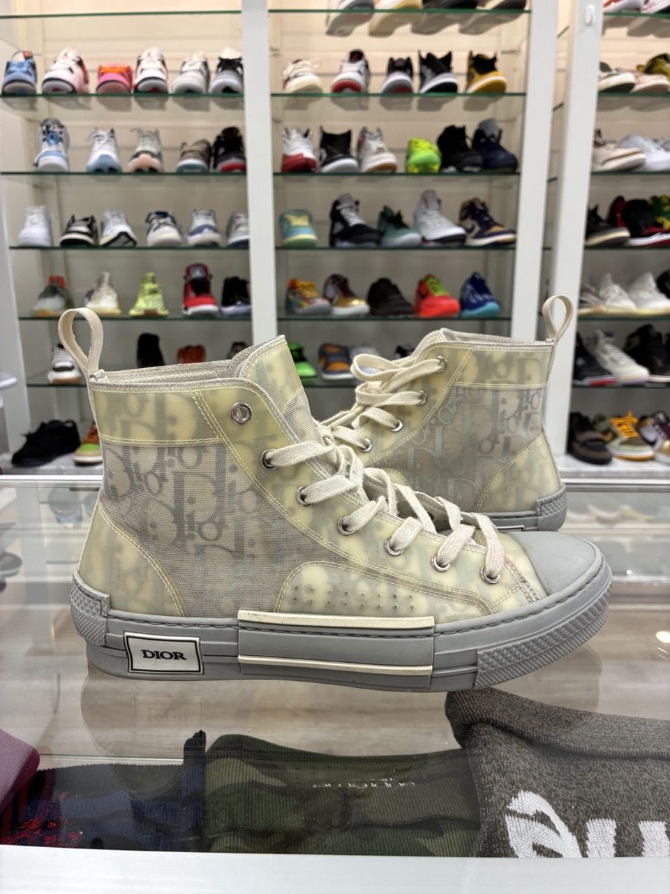 Dior B23 High Top Oblique • Pre-Owned, Shoe Size: US M 8, Product Condition: Pre-Owned