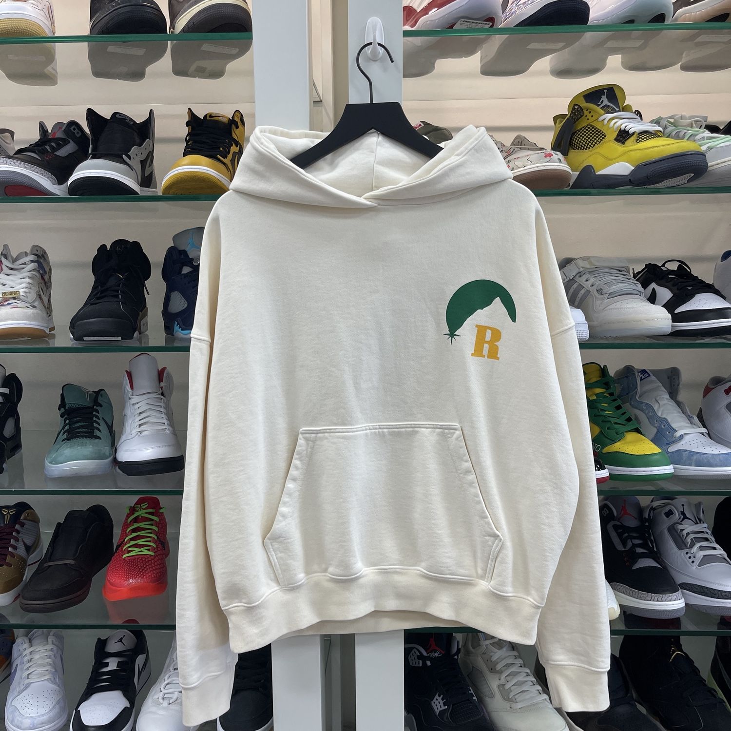 Rhude Moonlight Hoodie Vintage White size Medium Pre-Owned