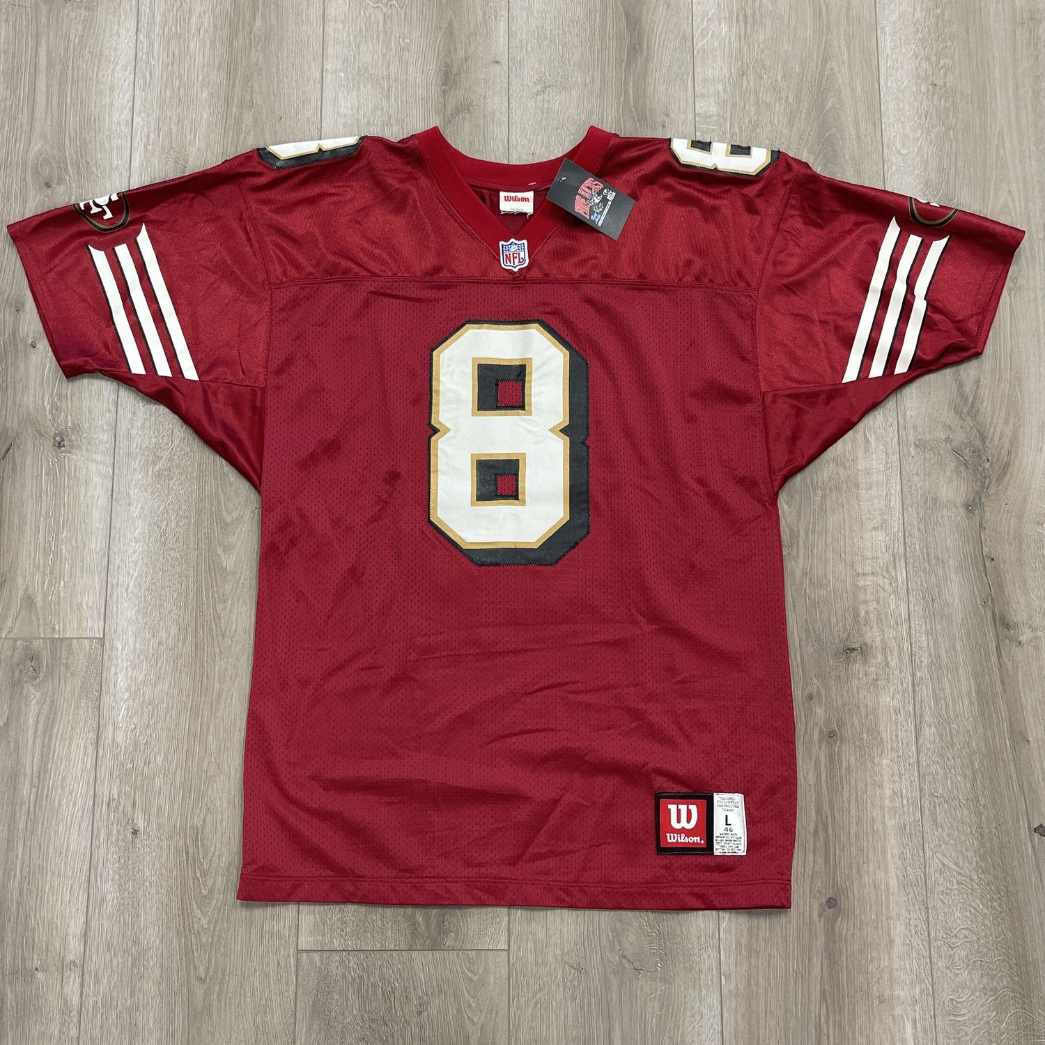 Vintage Steve Young Wilson SF 49ers Jersey Size Large
