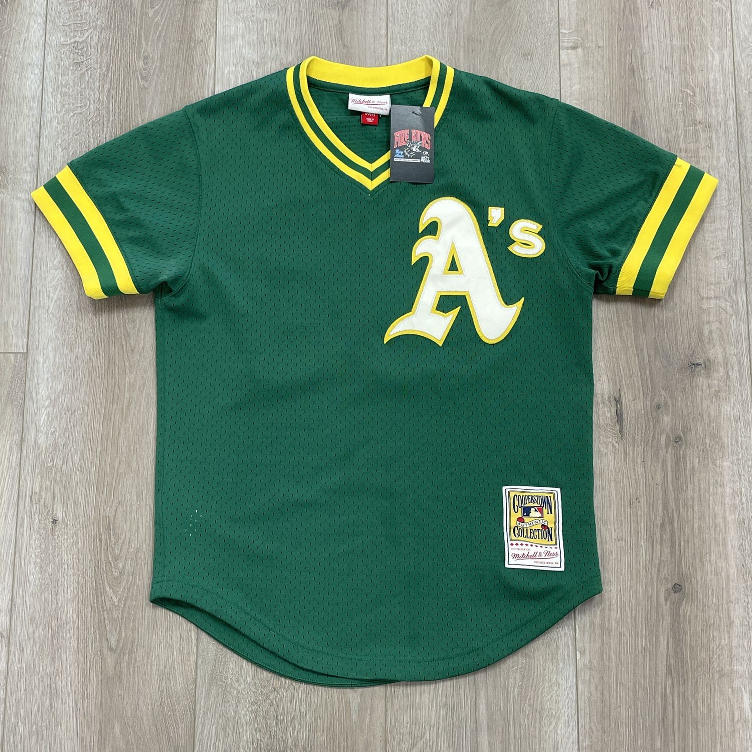 Reggie Jackson Athletics Cooperstown Collection Jersey size Small