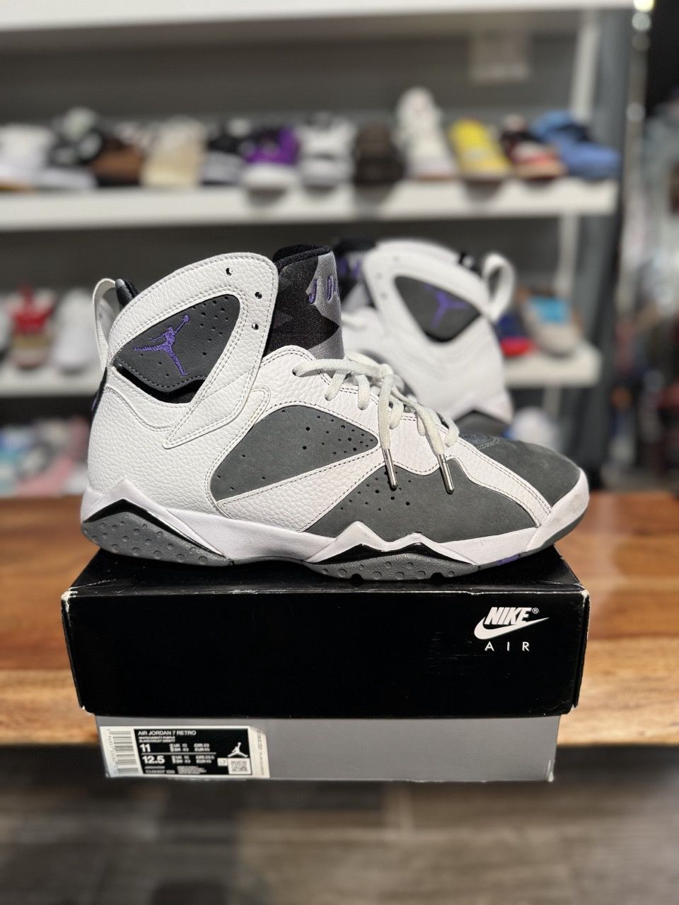 Jordan 7 Retro Flint (2021) - Pre-Owned, Shoe Size: US M 11, Product Condition: Pre-Owned