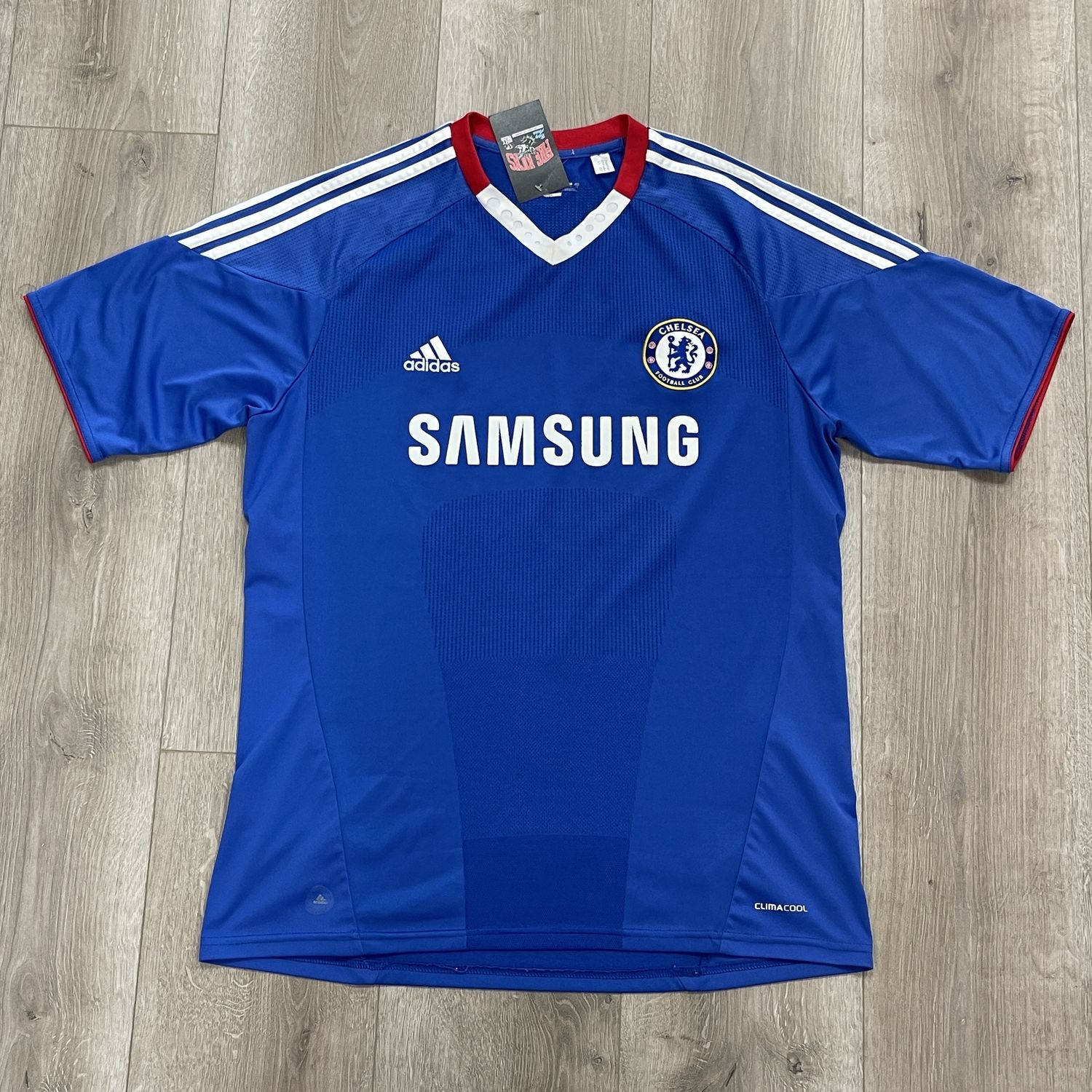 Adidas Chelsea FC 2010/11 Home Football Soccer Jersey size Large Pre-Owned