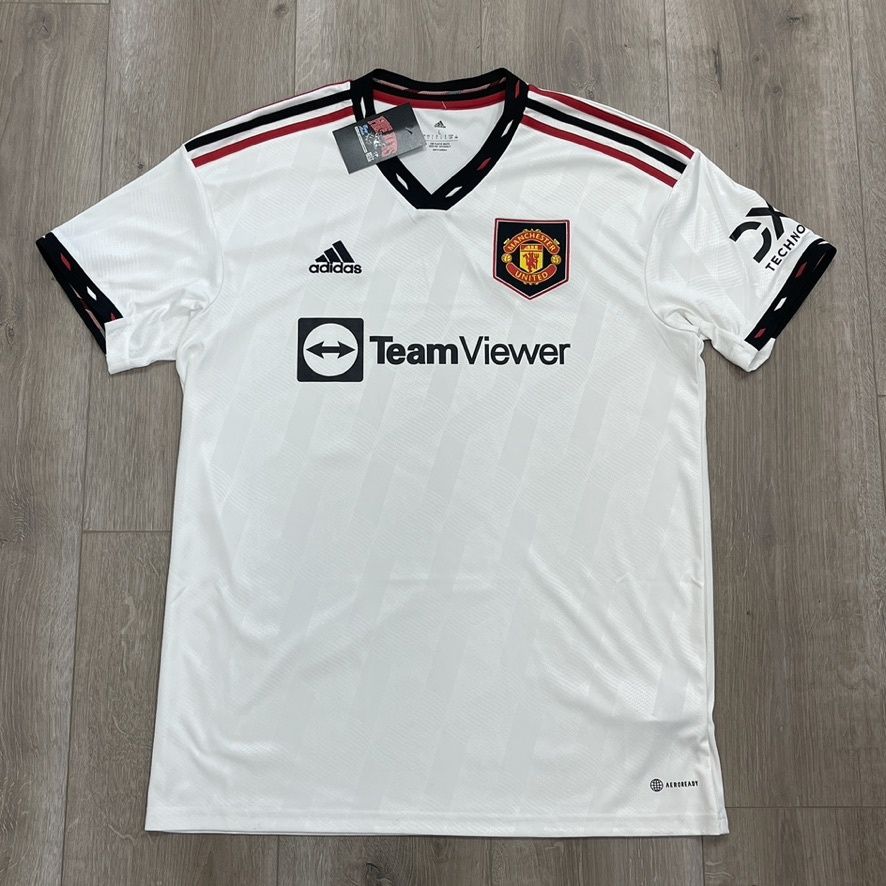 Adidas Men&#39;s Manchester United 22/23 Away Jersey size Large Pre-Owned