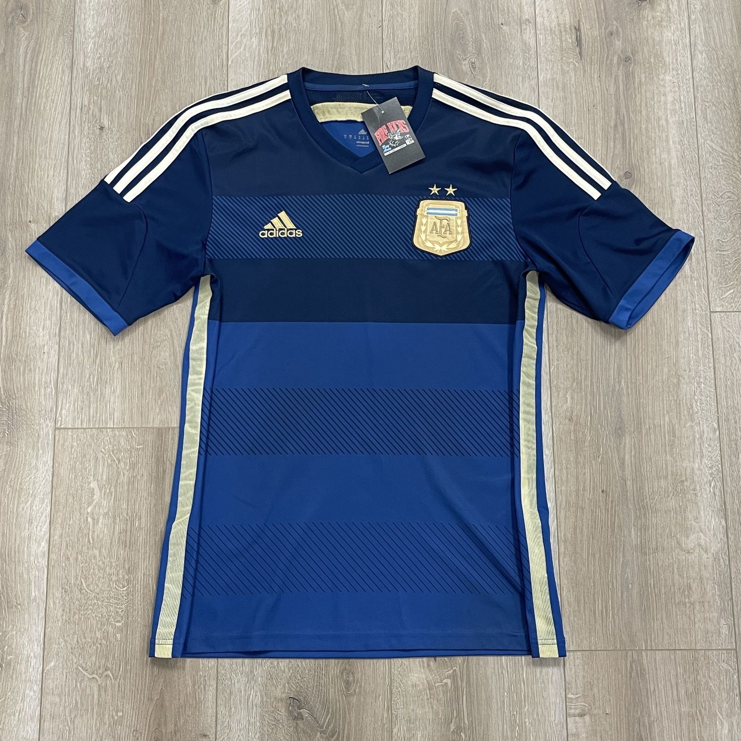 Adidas Climacool Argentina National Team 2014/2015 Away Blue Jersey size Medium Pre-Owned