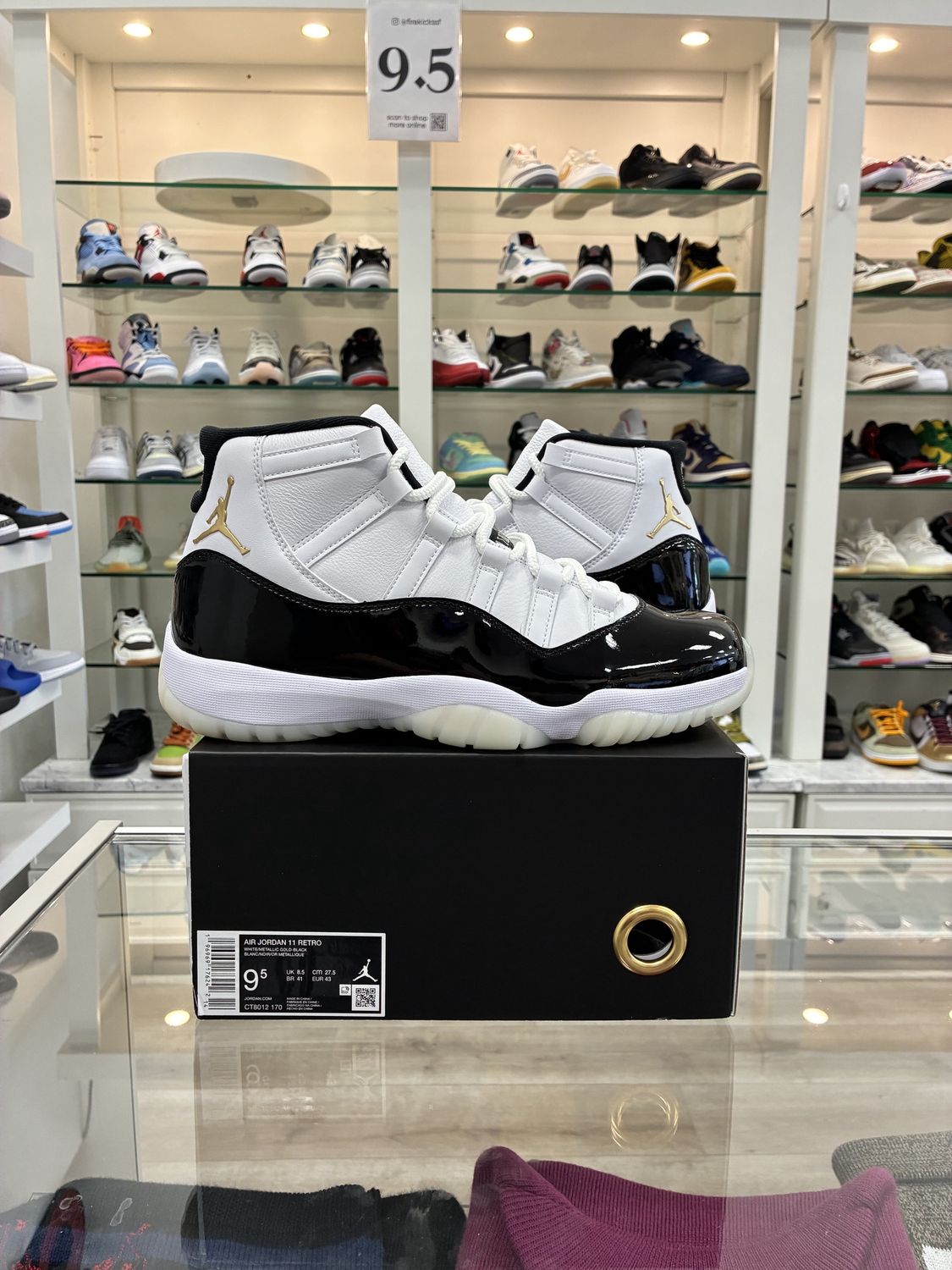 Jordan 11 Retro DMP Gratitude (2023) • Pre-Owned, Product Condition: Pre-Owned, Shoe Size: US M 9.5