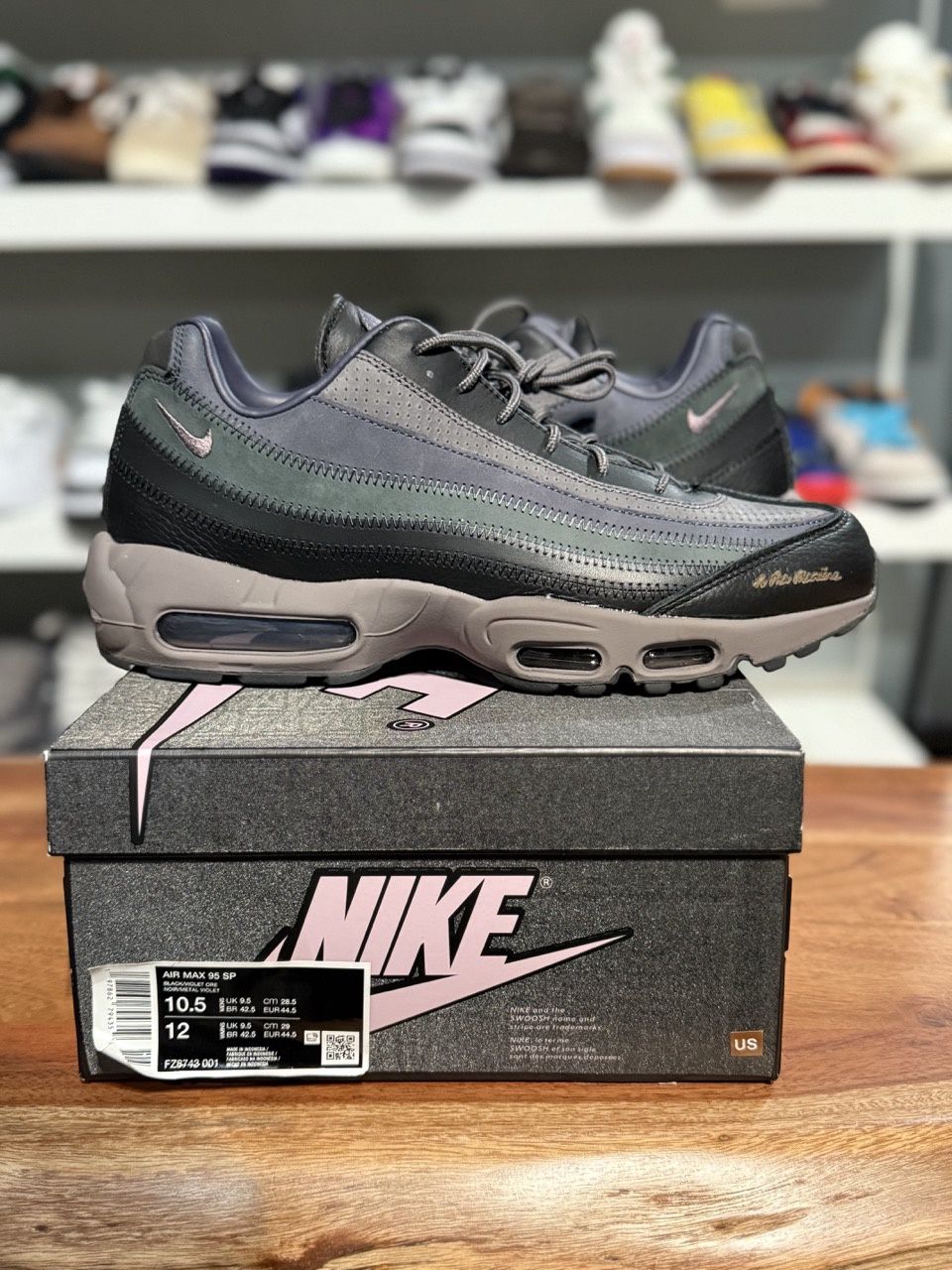 Nike Air Max 95 A Ma Maniére Hand Wash Cold - Pre-Owned, Shoe Size: US M 10.5, Product Condition: Pre-Owned