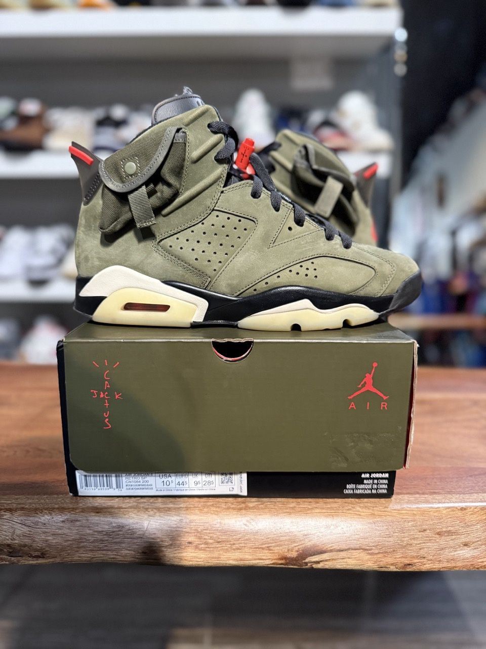 Jordan 6 Retro Travis Scott - Pre-Owned, Product Condition: Pre-Owned, Shoe Size: US M 10.5