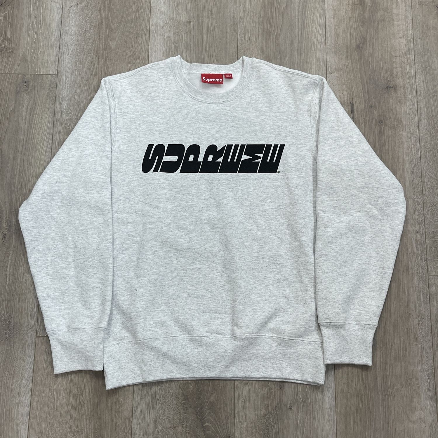 Supreme Breed Crewneck Ash Grey Medium Pre-Owned