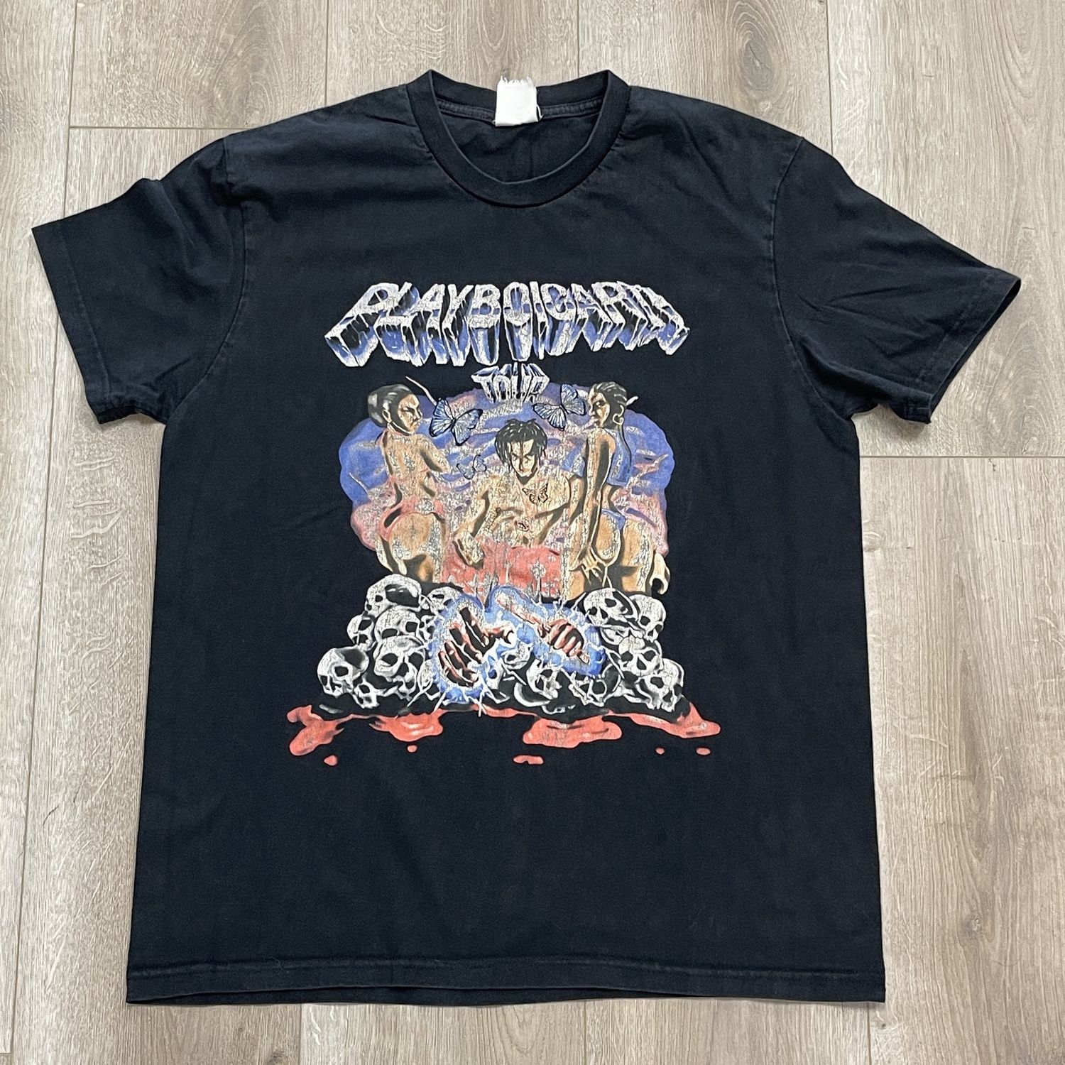 2017 Playboi Carti Self Titled Album Rap Tour SS Graphic T-Shirt