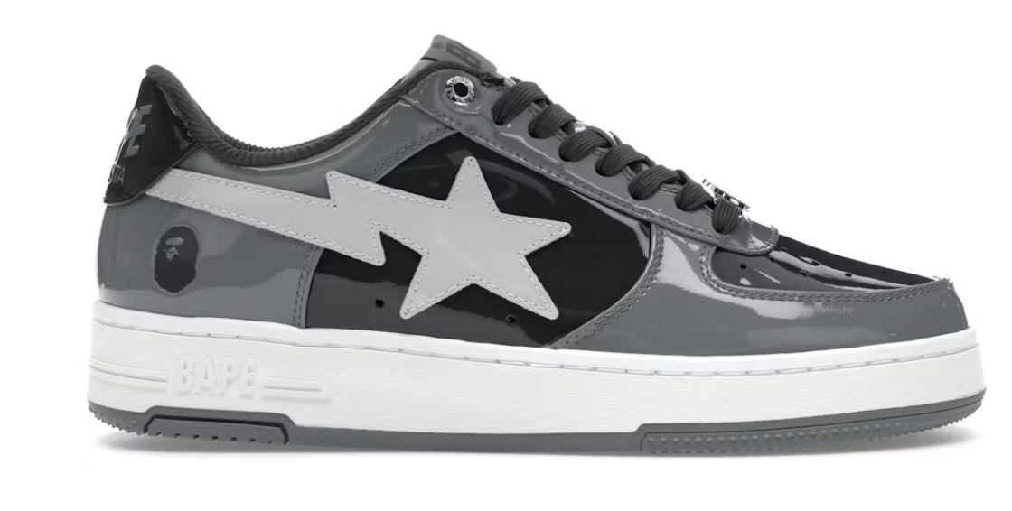 A Bathing Ape Bape Sta #1 Grey - Brand New