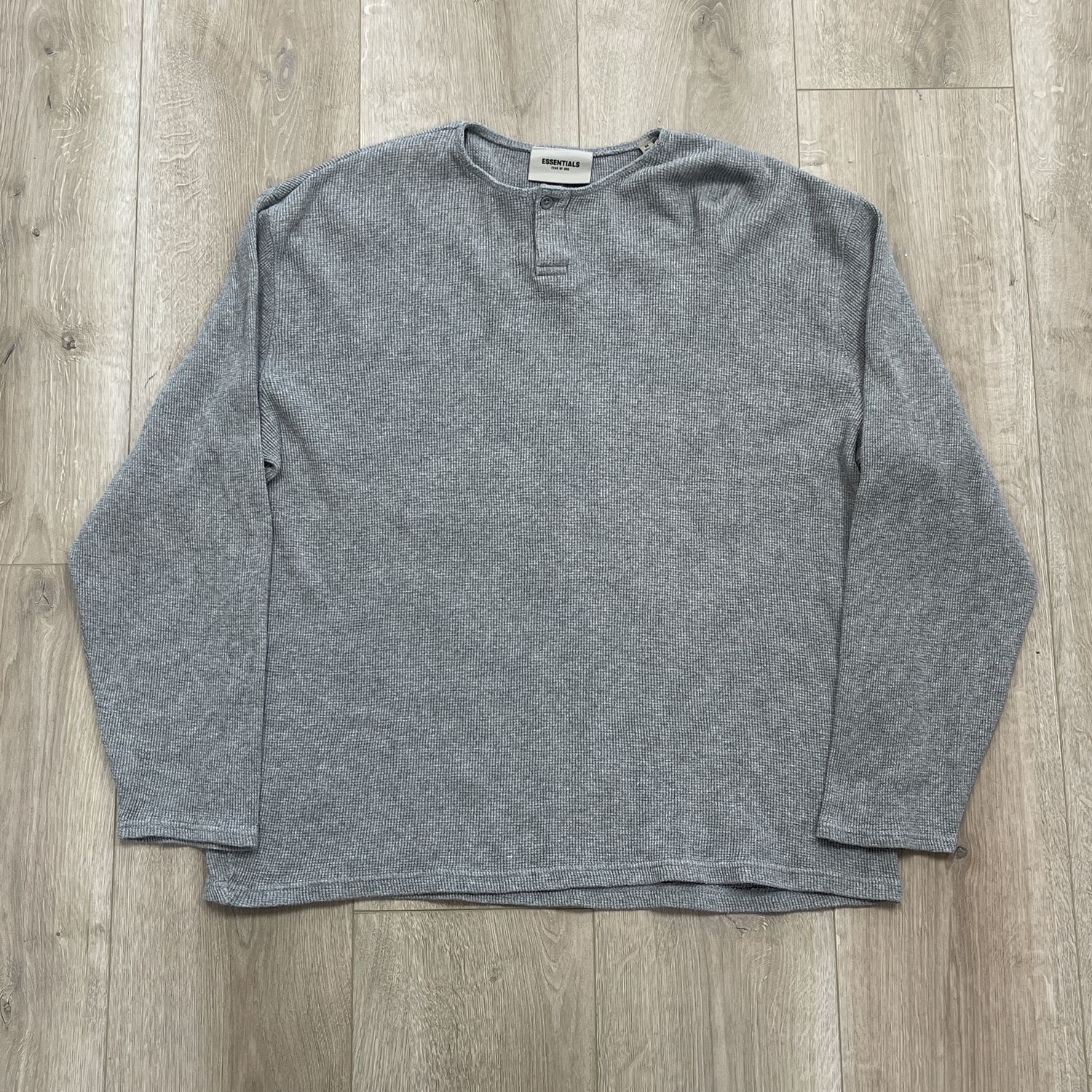 Fear OF God Essentials Thermal Long Sleeve Size Medium Pre-Owned