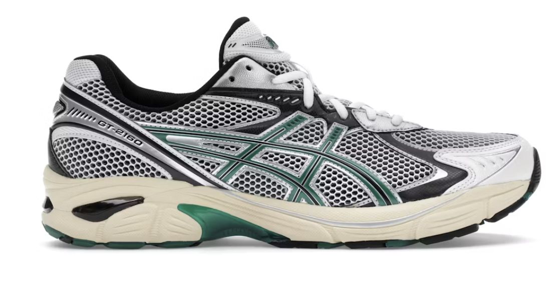 ASICS GT-2160 White Jasper Green - Brand New